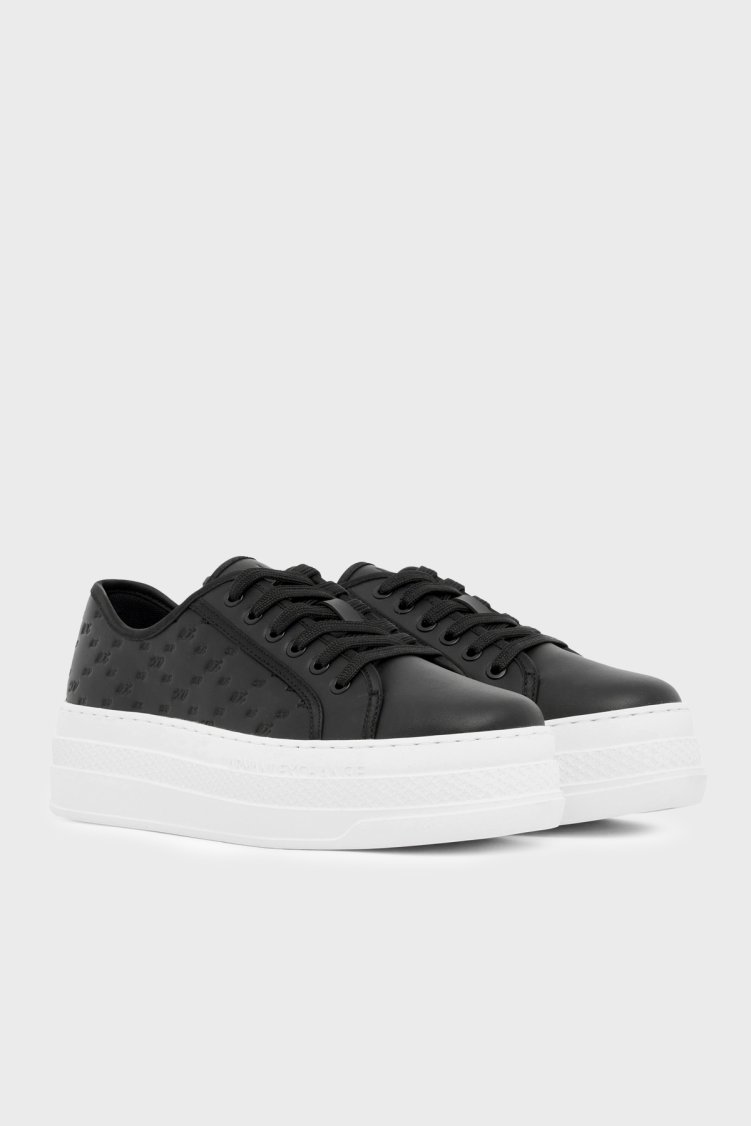 Armani Exchange Sneaker Kadın Ayakkabı XW003070 AF27080 UC001 Siyah - Armani Exchange (1)