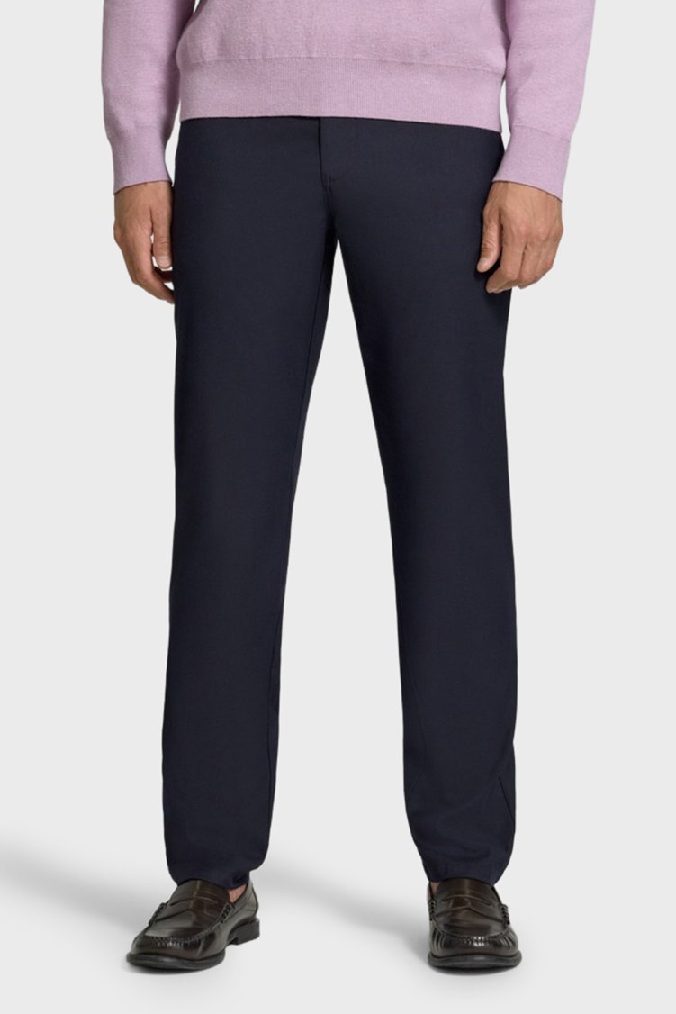 Armani Exchange Straight Fit Normal Bel Düz Paça Erkek Pantolon XM003503 AF27107 UB101 Lacivert - Armani Exchange