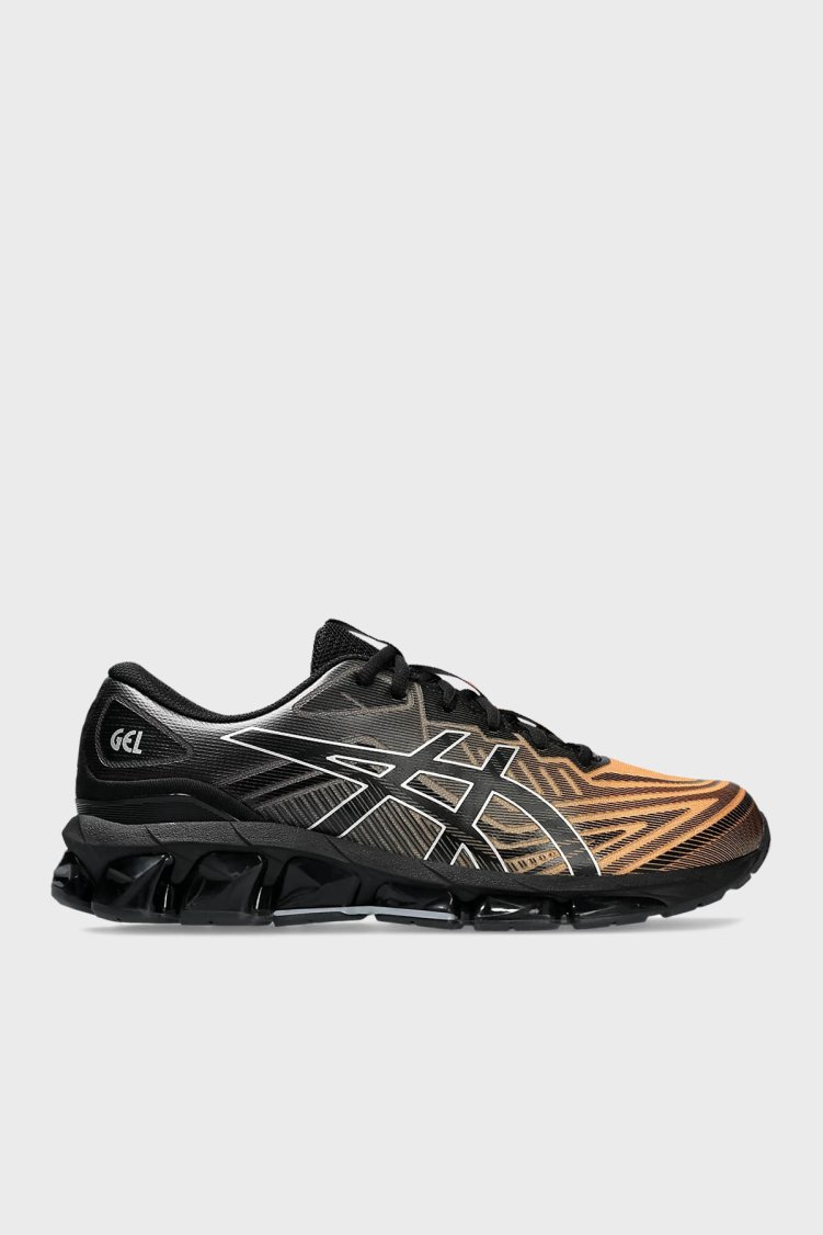 Asics Logolu Sneaker Erkek Ayakkabı 1203A369-001 SİYAH-GÜMÜŞ