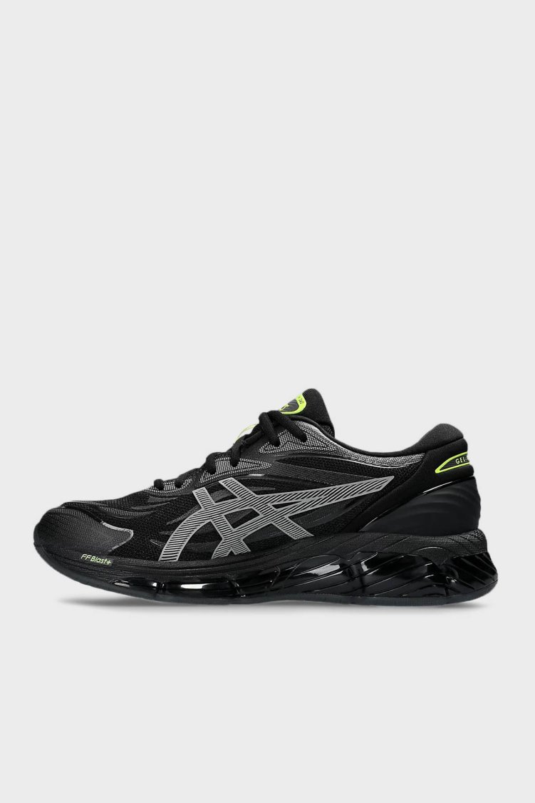 Asics Logolu Sneaker Erkek Ayakkabı 1203A369-001 SİYAH-GÜMÜŞ - Asics (1)