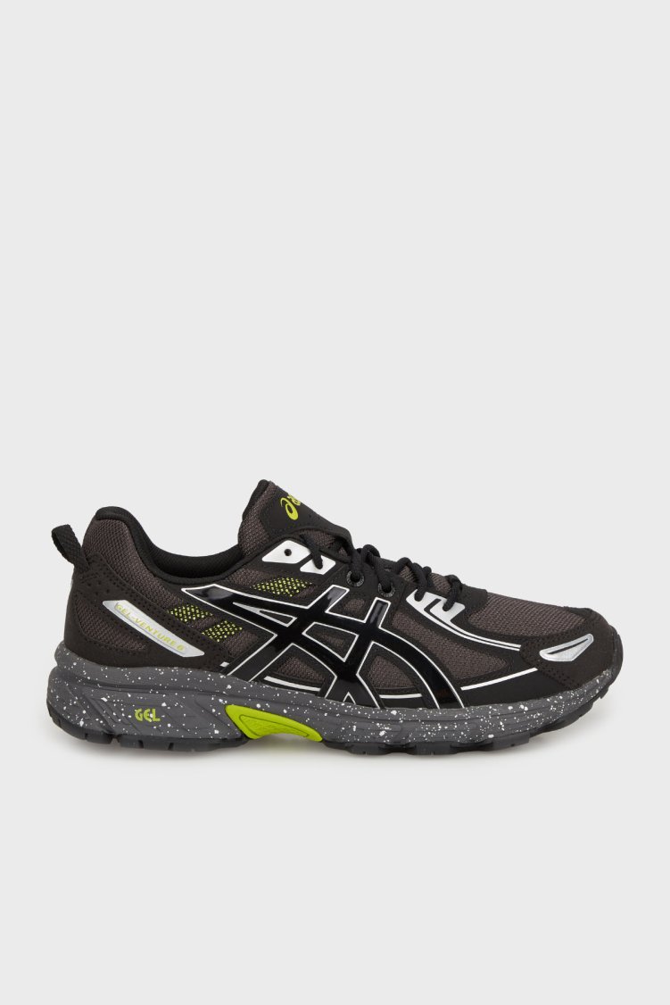 Asics Logolu Sneaker Unisex Ayakkabı 1203A438-027 GRİ-SİYAH - Asics