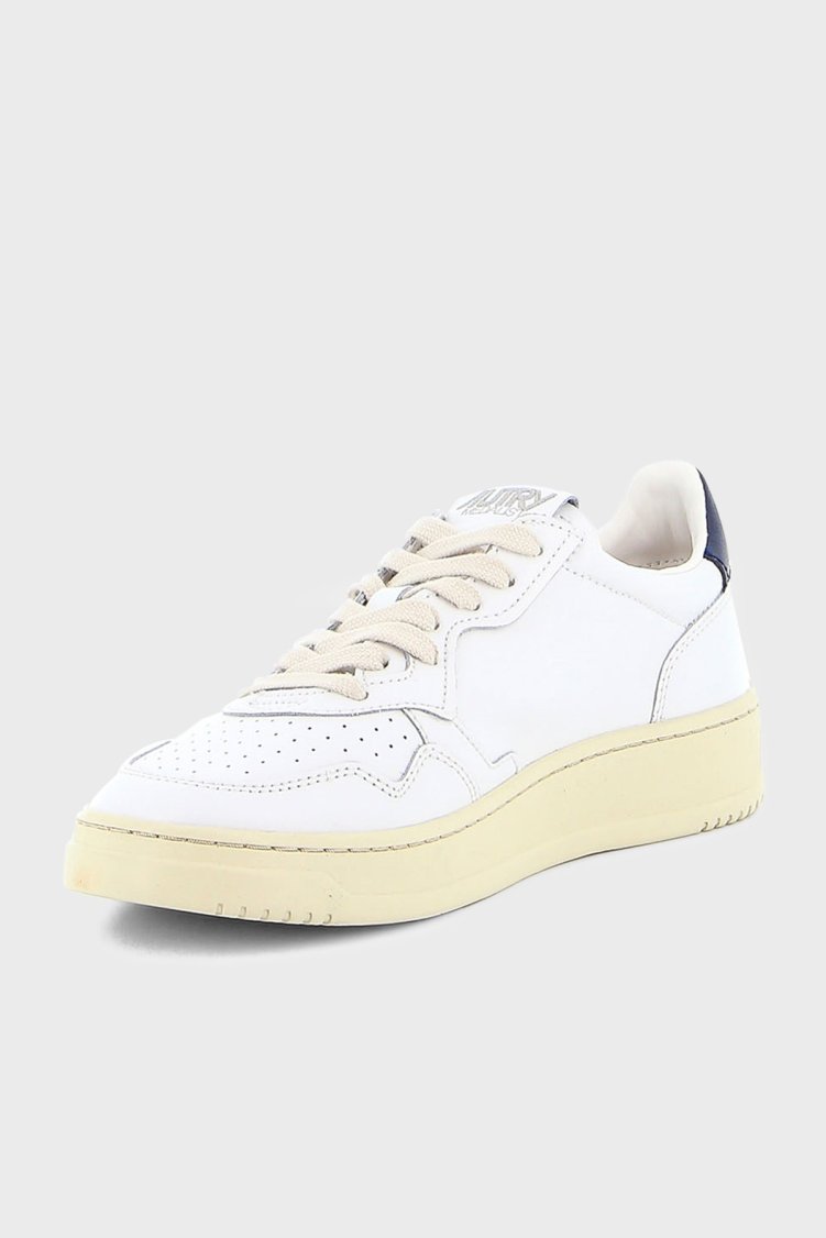 Autry Medalist Hakiki Deri Sneaker Kadın Ayakkabı AULW-LL12 BEYAZ - Autry (1)