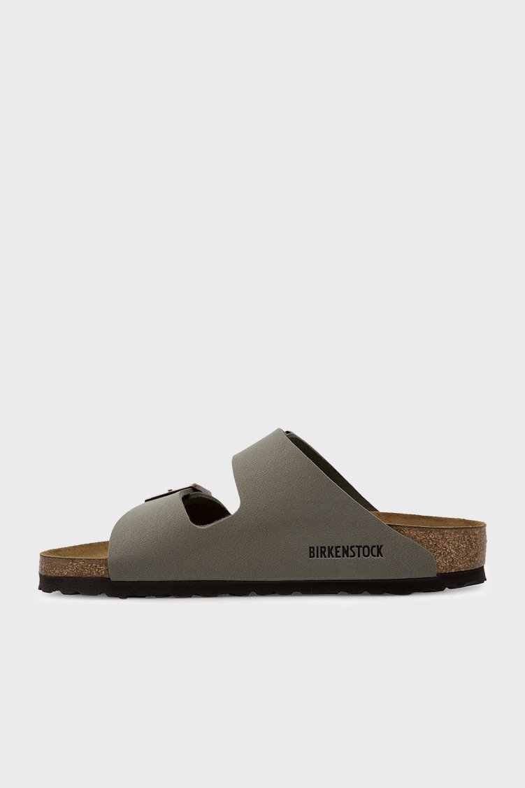 Birkenstock Arizona Bf Nu Çift Bantlı Nubuk Erkek Terlik 151213 TAŞ - Birkenstock (1)