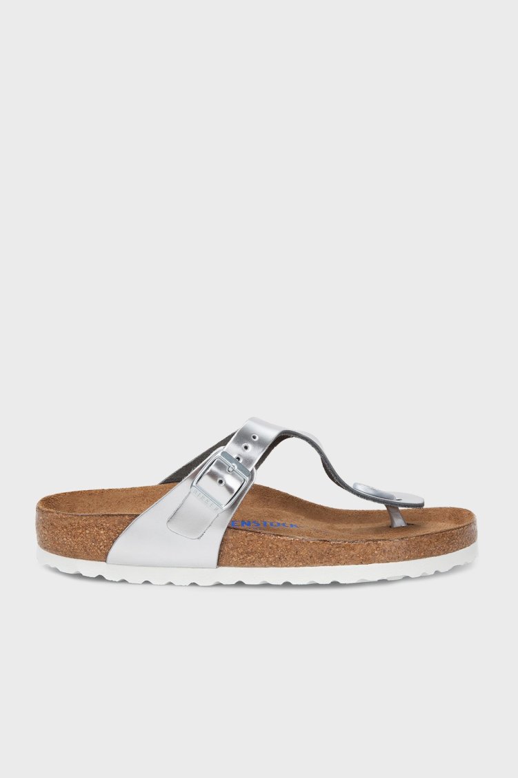 BIRKENSTOCK Bayan Terlik 1003674 GÜMÜŞ - Birkenstock 