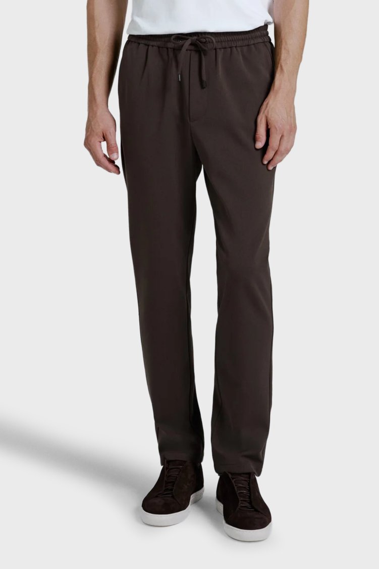 Bluemint Comfort Fit Düz Paça Jogger Erkek Pantolon JOGGER 221 Kahve - Bluemint