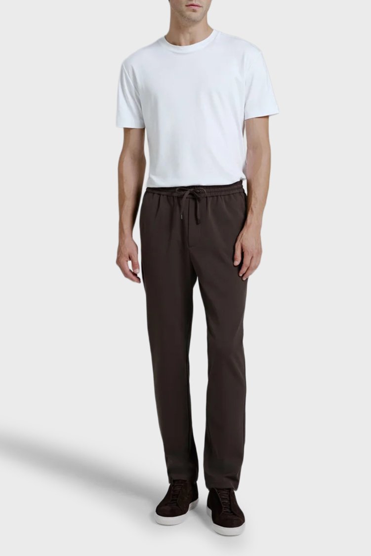 Bluemint Comfort Fit Düz Paça Jogger Erkek Pantolon JOGGER 221 Kahve - Bluemint (1)
