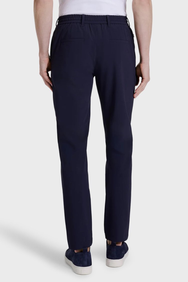 Bluemint Comfort Fit Normal Bel Daralan Paça Erkek Pantolon TRAVELTECH 155 LACİVERT - Bluemint (1)