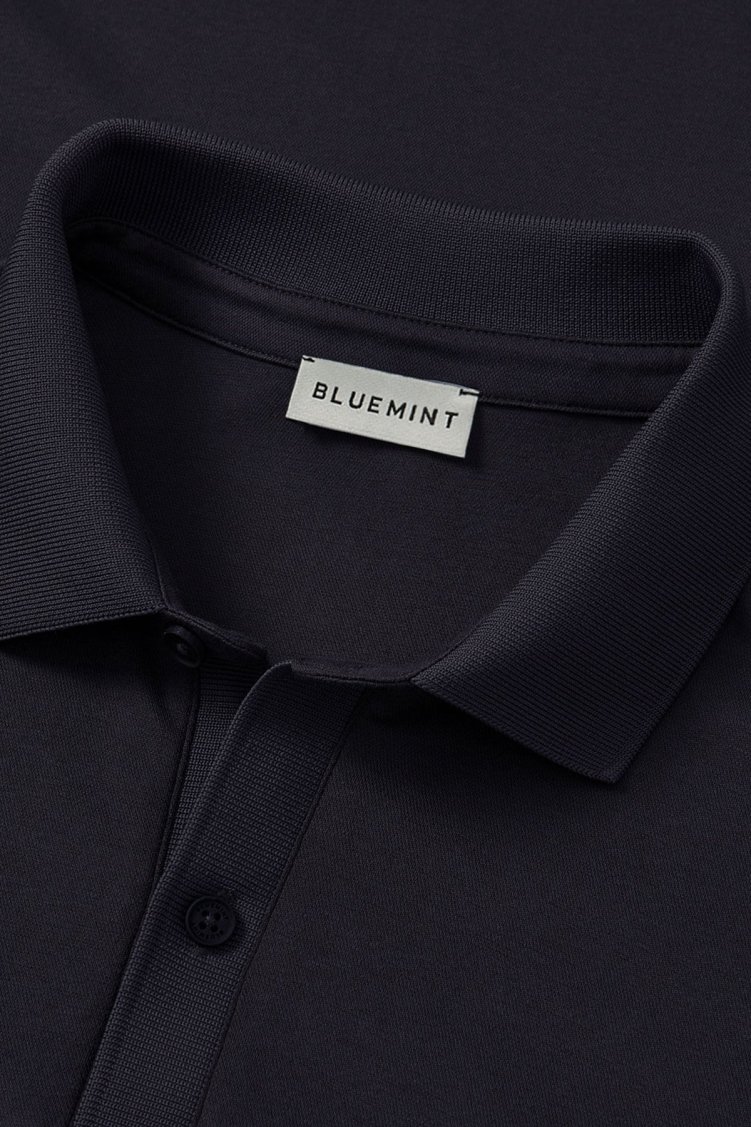 Bluemint Pamuklu Comfort Fit Düğmeli Erkek Polo Yaka T Shirt BM25007304MS 155 KOYU LACİVERT - Bluemint (1)