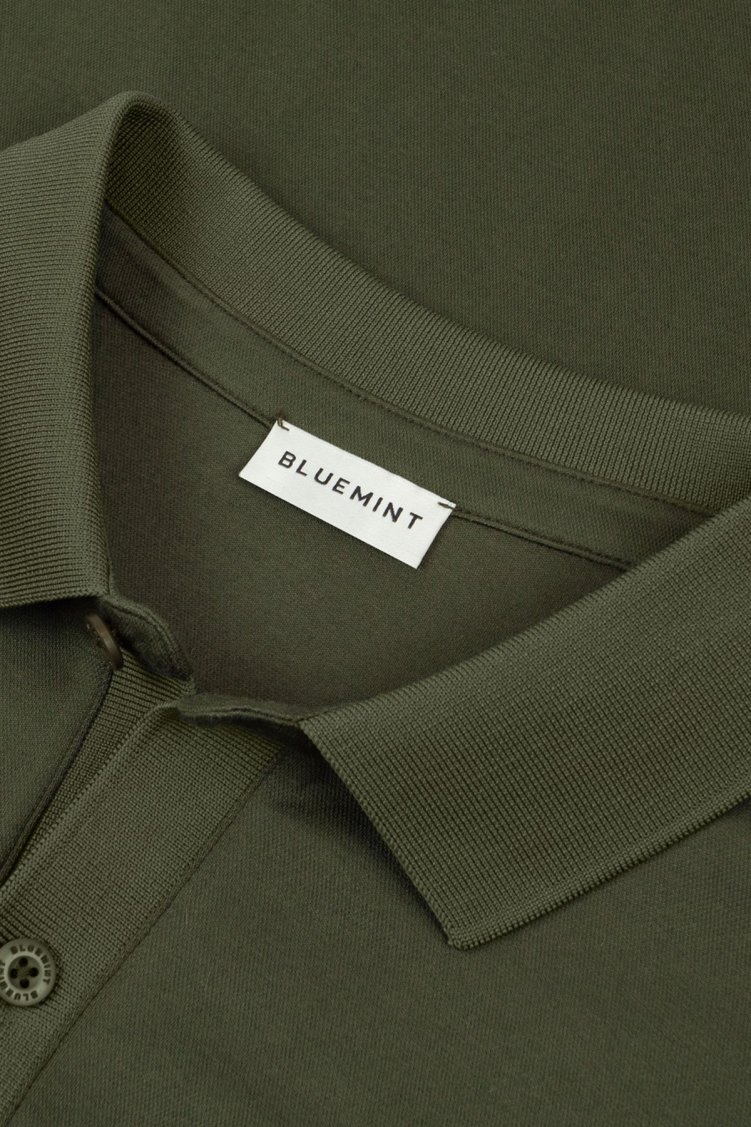 Bluemint Pamuklu Comfort Fit Düğmeli Erkek Polo Yaka T Shirt BM25007304MS 332 HAKİ - Bluemint (1)