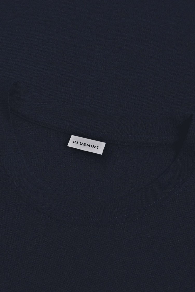 Bluemint Seth Long Modal Comfort Fit Bisiklet Yaka Uzun Kollu Erkek T Shirt BM24001334MW 155 LACİVERT - Bluemint (1)