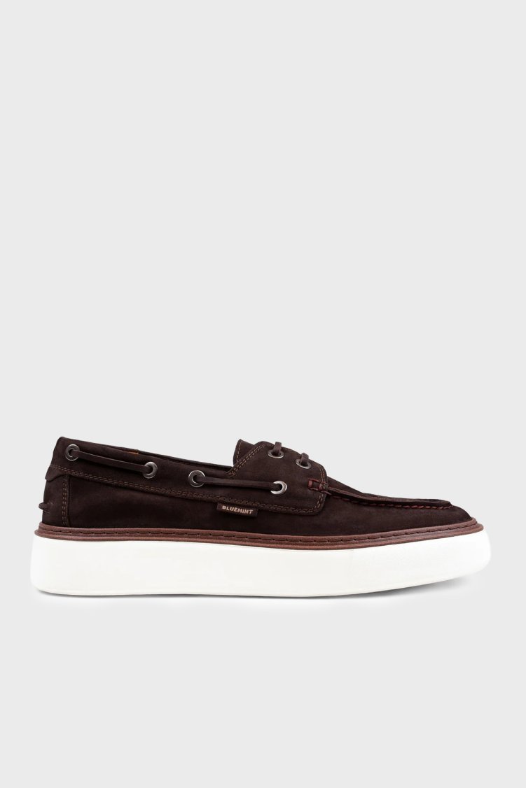 Bluemint Süet Loafer Erkek Ayakkabı PIETRO 115 KOYU KAHVE - Bluemint