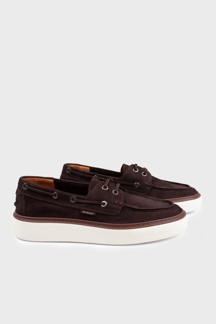 Bluemint Süet Loafer Erkek Ayakkabı PIETRO 115 KOYU KAHVE - Bluemint (1)