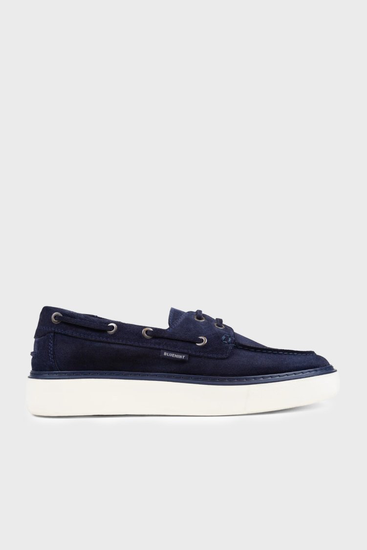 Bluemint Süet Loafer Erkek Ayakkabı PIETRO 155 LACİVERT - Bluemint