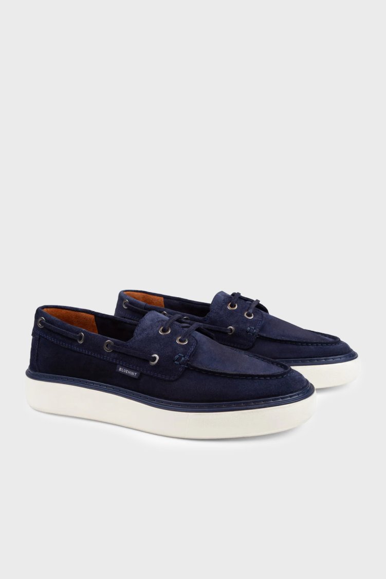 Bluemint Süet Loafer Erkek Ayakkabı PIETRO 155 LACİVERT - Bluemint (1)