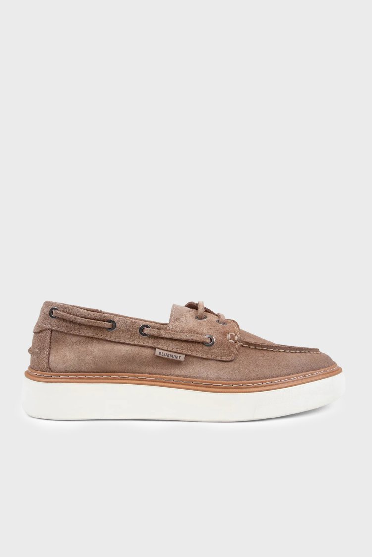 Bluemint Süet Loafer Erkek Ayakkabı PIETRO 316 BEJ - Bluemint