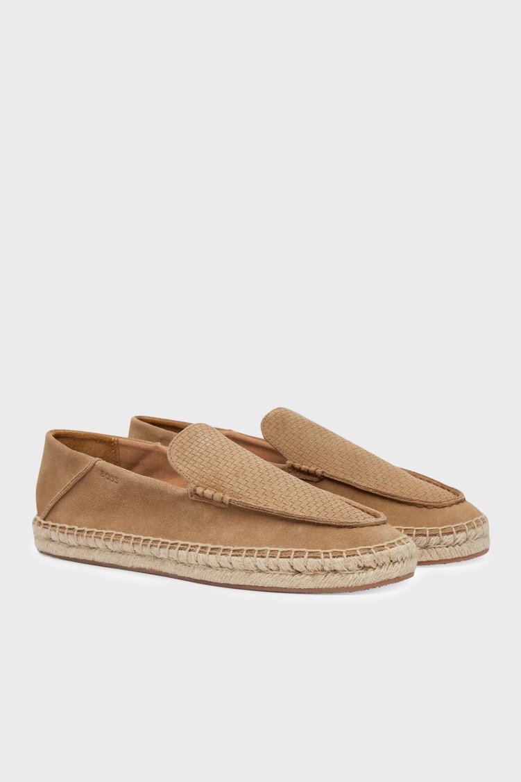 Boss % 100 Deri Erkek Espadril 50563149 260 BEJ - Boss (1)
