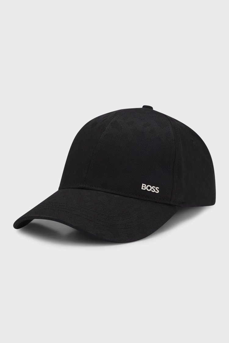 Boss % 100 Pamuk Logolu Erkek Şapka 50560339 001 SİYAH - Boss (1)