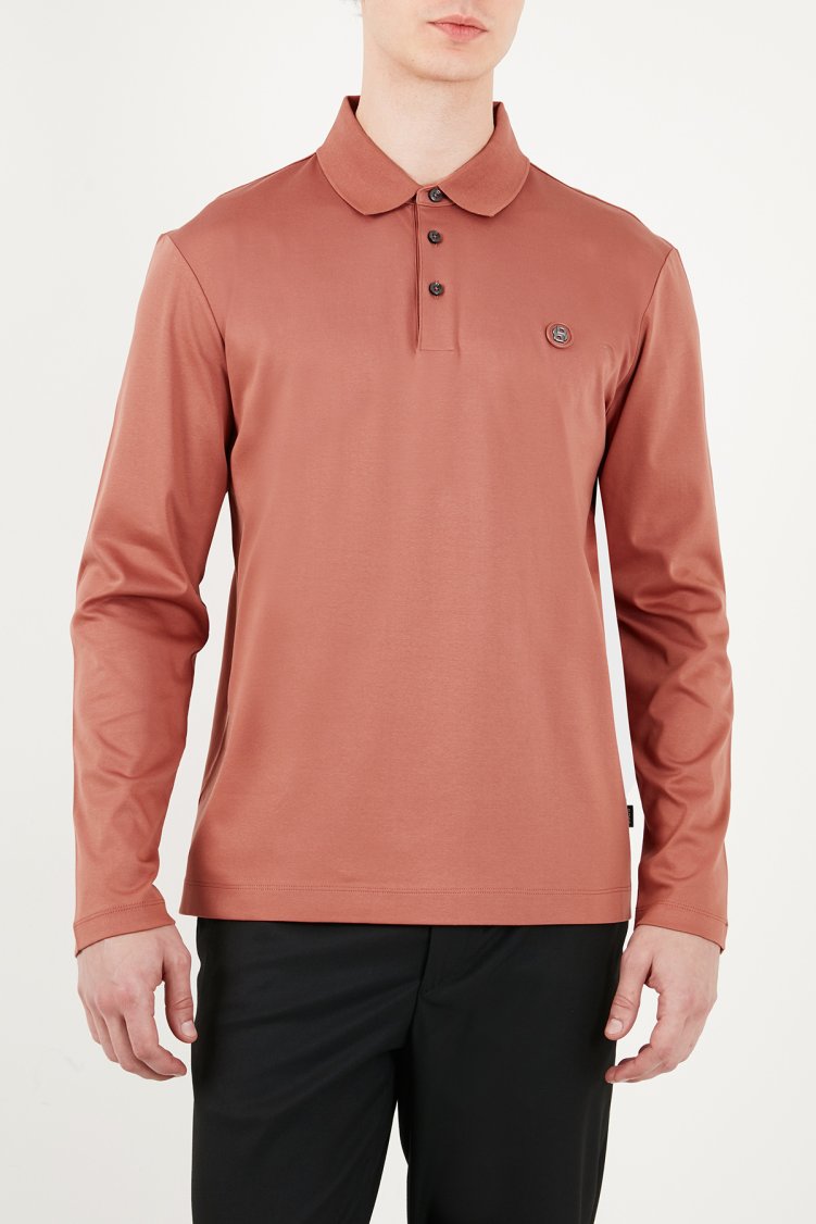 Boss Erkek Polo 50523917 608 Kahve - Boss