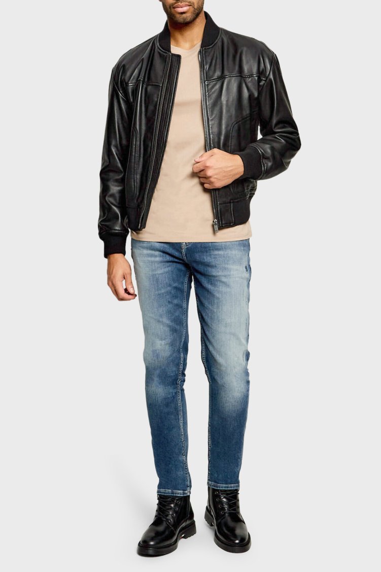 Boss Jeans Erkek Kot Pantolon 50570878 431 Lacivert - Boss