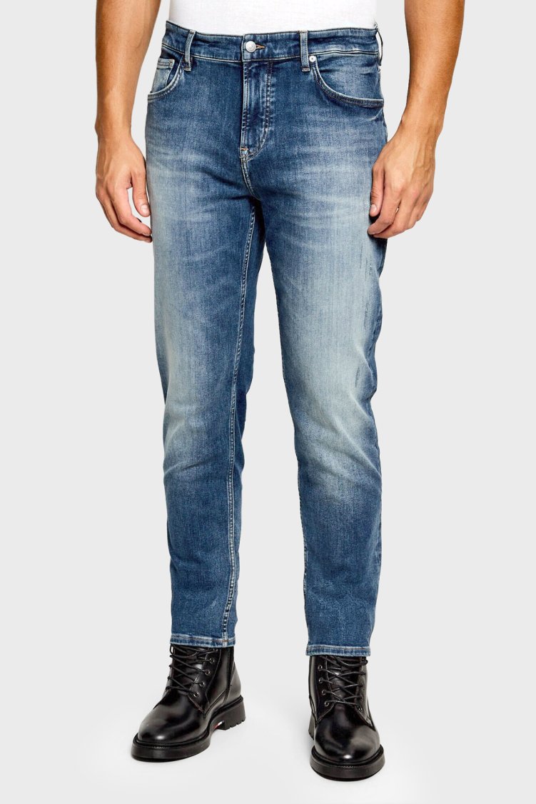 Boss Jeans Erkek Kot Pantolon 50570878 431 Lacivert - Boss (1)