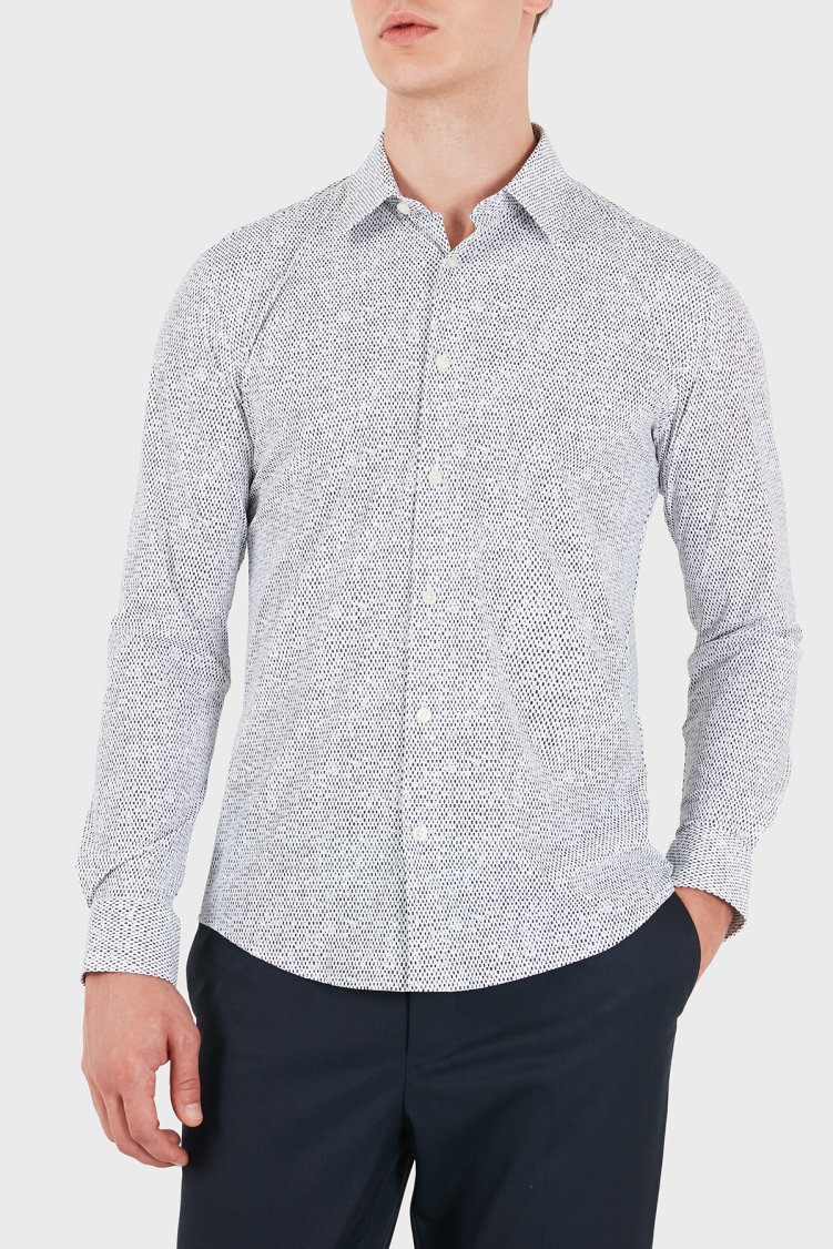 Boss Klasik Yaka Uzun Kollu Slim Fit Erkek Gömlek 50567337 001 Siyah - Boss