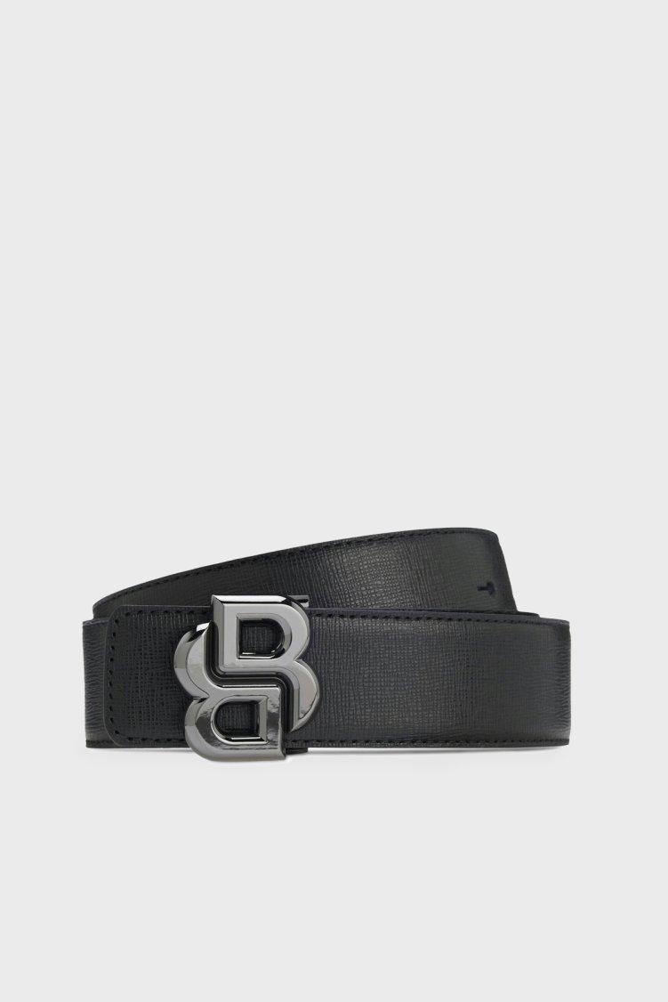 Boss Logo Tokalı Erkek Kemer 50563910 003 SİYAH - Boss