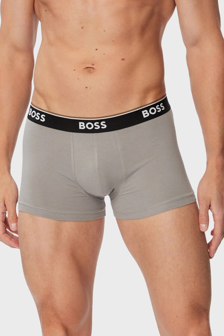 Boss Logolu 3 Pack Erkek Boxer 50554443 024 Siyah - Boss (1)