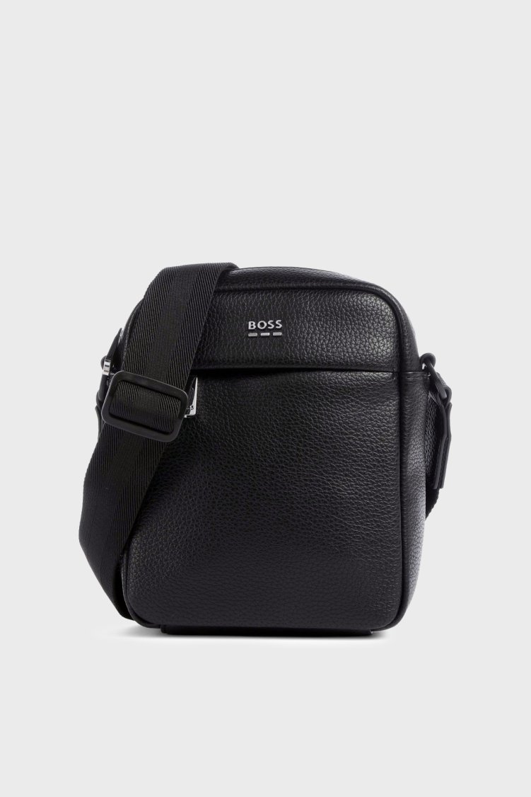 Boss Logolu Ayarlanabilir Askılı Erkek Çanta 50572882 001 Siyah - Boss