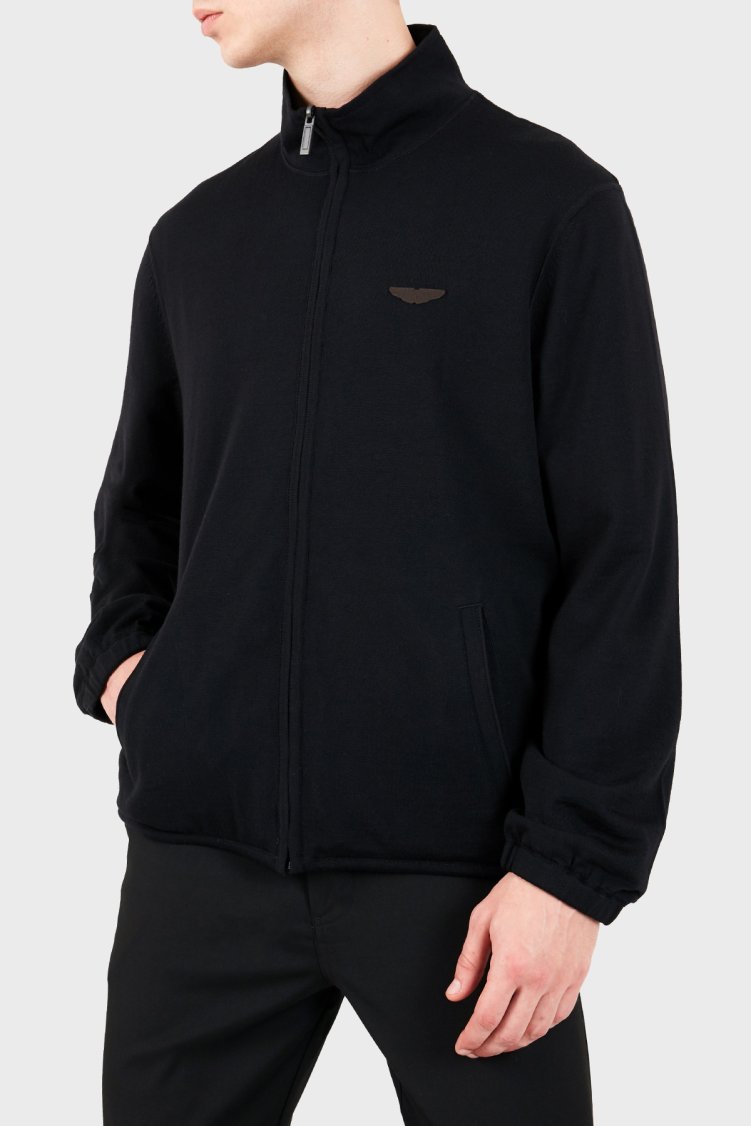 Boss Logolu Regular Fit Dik Yaka Çift Taraflı Erkek Ceket 50565510 001 Siyah - Boss