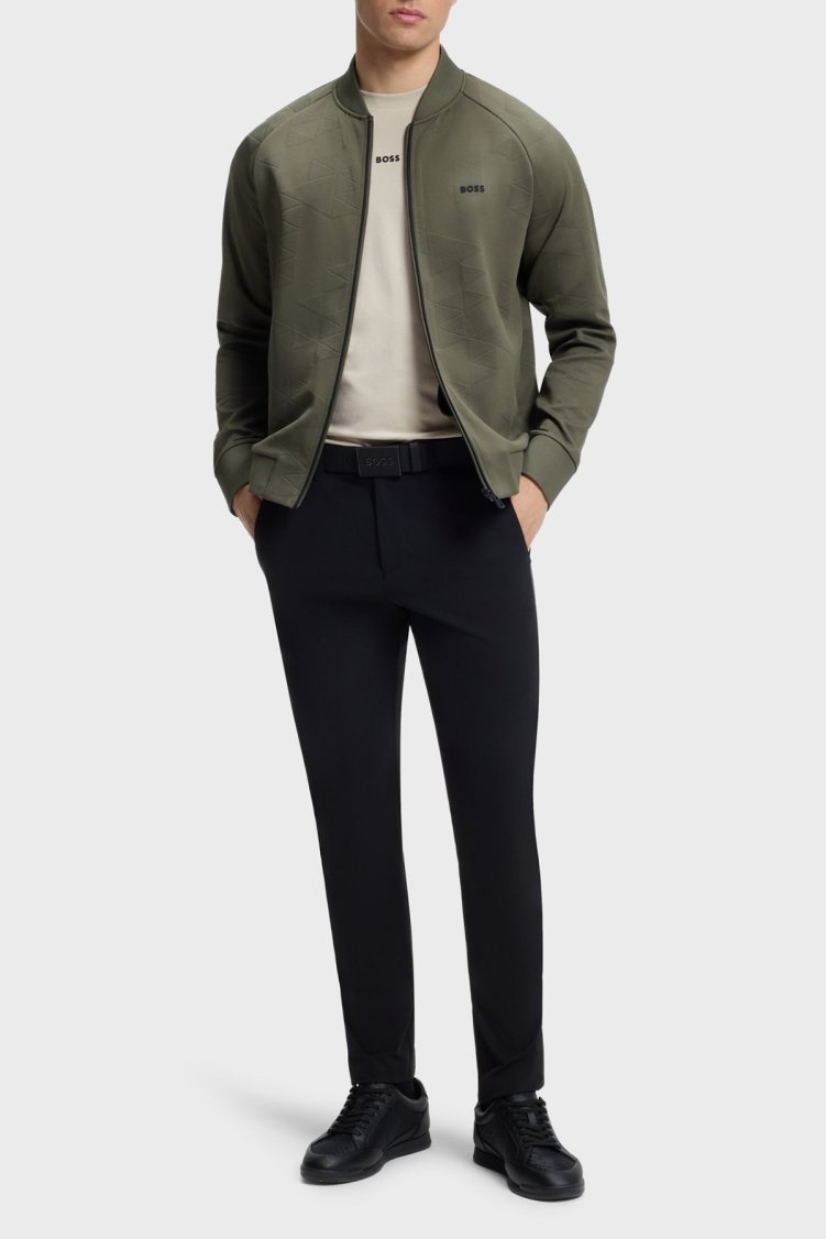 Boss Logolu Relaxed Fit Bisiklet Yaka Erkek T Shirt 50564108 272 Bej - Boss (1)