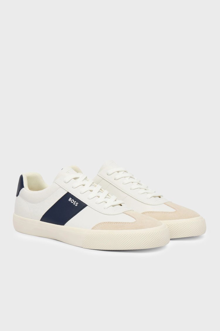 Boss Logolu Sneaker Erkek Ayakkabı 50557852 140 BEYAZ - Boss (1)