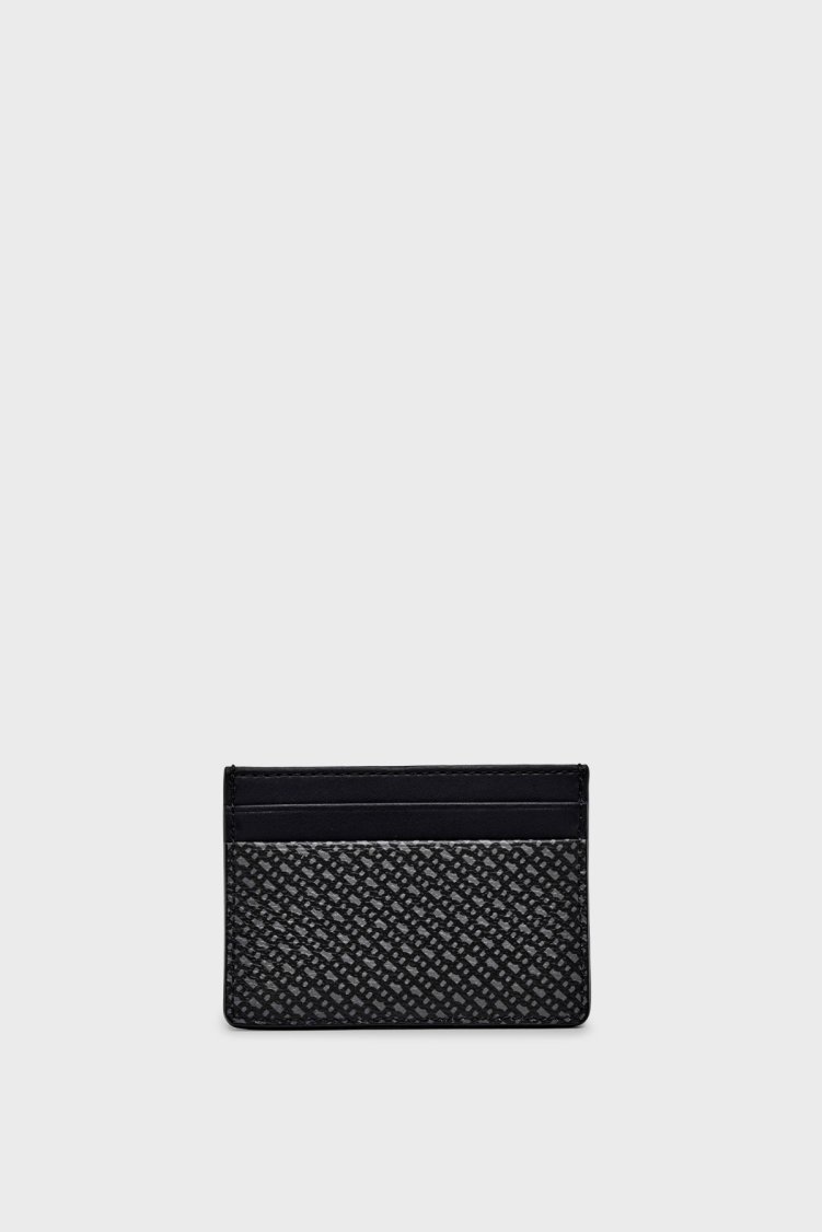 Boss Monogram Logolu Erkek Kartlık 50558498 001 SİYAH - Boss (1)