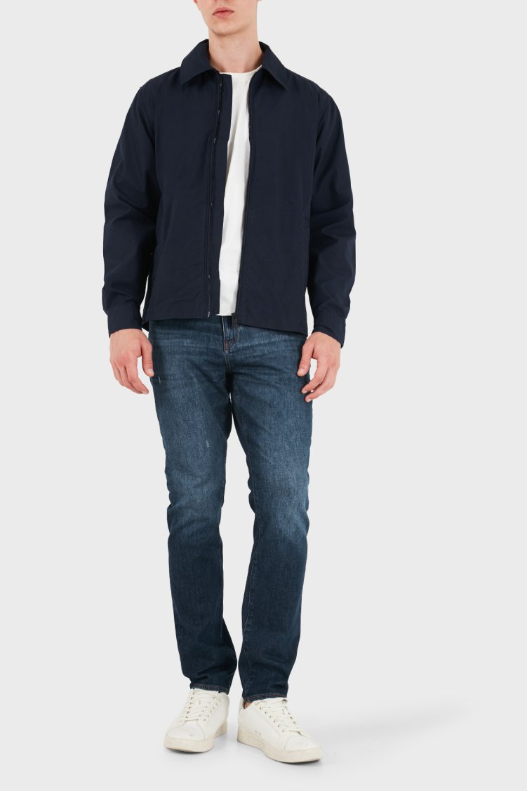 Boss Pamuklu Klasik Yaka Regular Fit Erkek Gömlek 50565637 404 Lacivert - Boss (1)