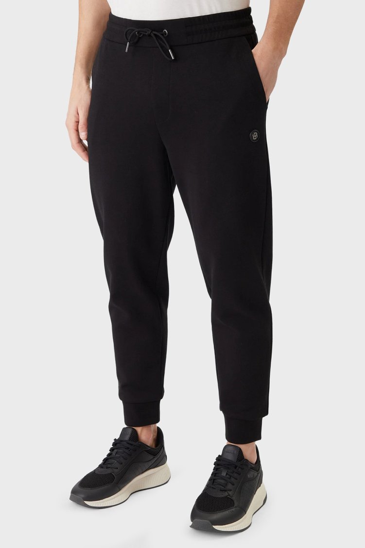 Boss Pamuklu Logolu Regular Fit Lastikli Paça Erkek Pantolon 50555853 001 SİYAH - Boss