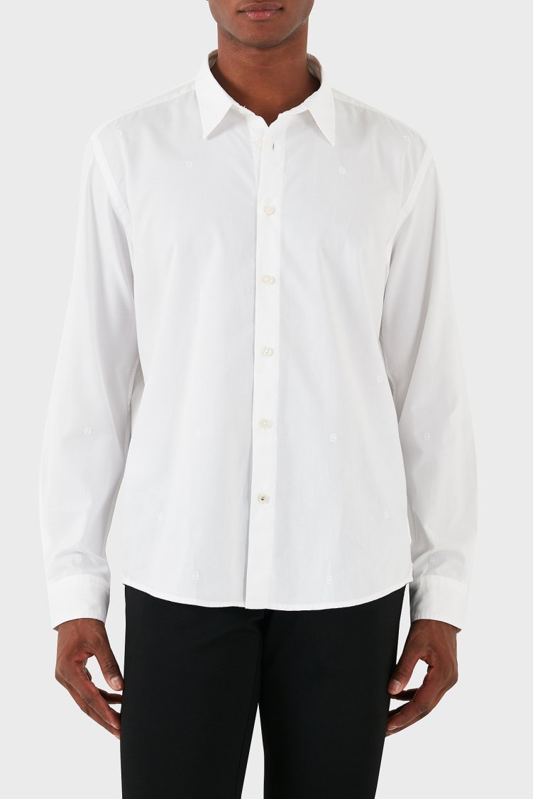Boss % 100 Pamuk Regular Fit Erkek Gömlek 50528153 100 BEYAZ - Boss
