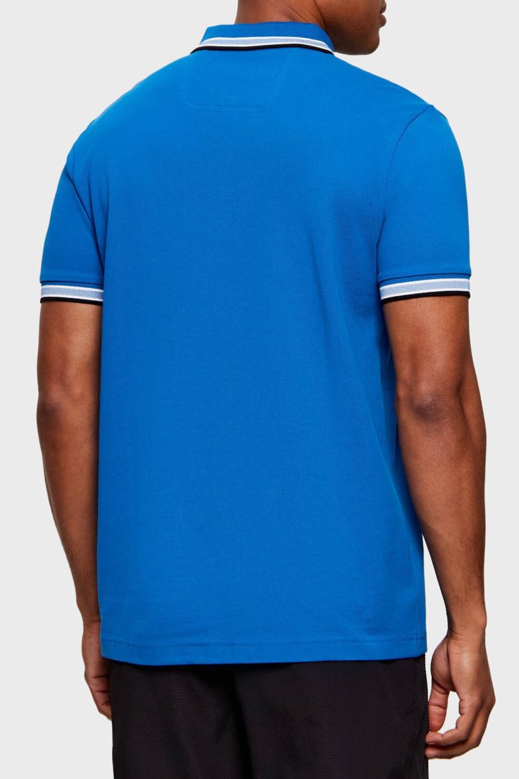 Boss Pamuklu Regular Fit Logolu Düğmeli Erkek Polo 50469055 429 SAKS - Boss (1)