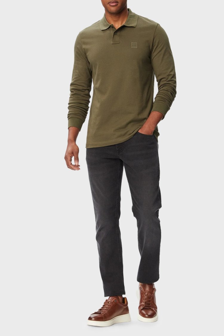 Boss Pamuklu Slim Fit Düz Paça Jeans Erkek Kot Pantolon 50471010 008 Siyah - Boss (1)
