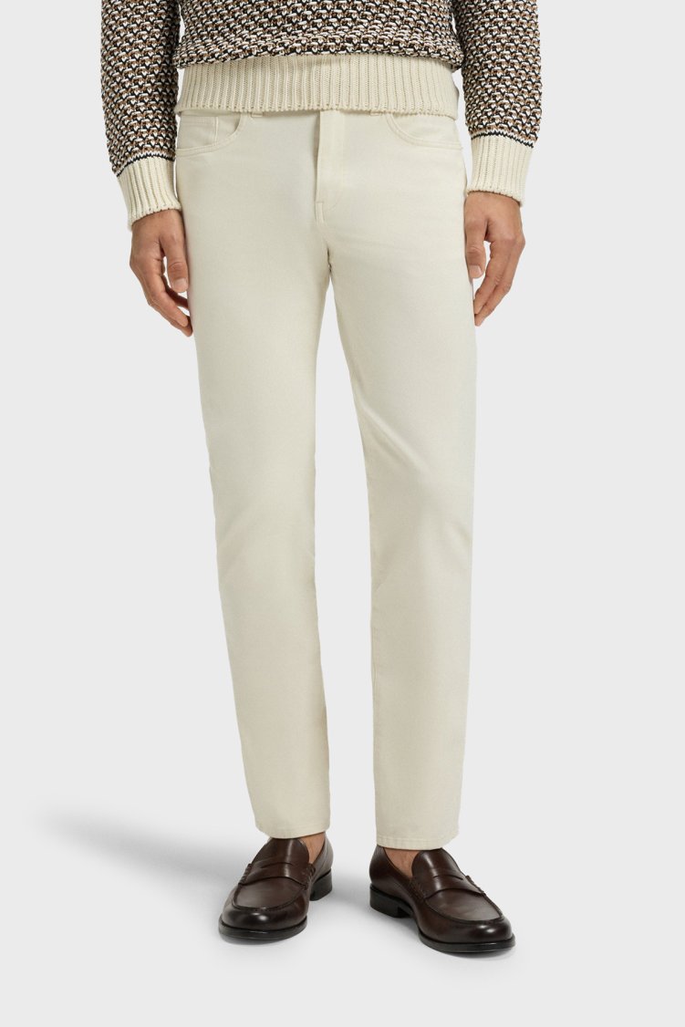 Boss Pamuklu Slim Fit Normal Bel Daralan Paça Gabardin Erkek Pantolon 50543883 131 BEJ - Boss