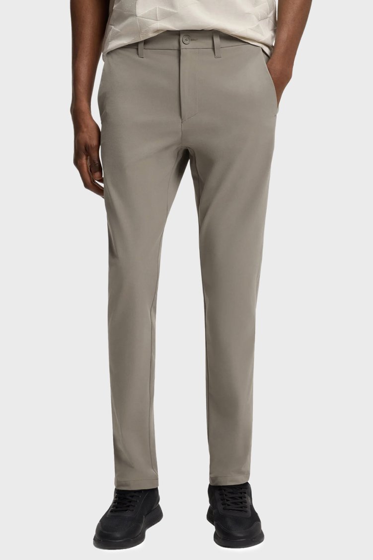 Boss Regular Fit Normal Bel Düz Paça Erkek Pantolon 50567132 334 Bej - Boss