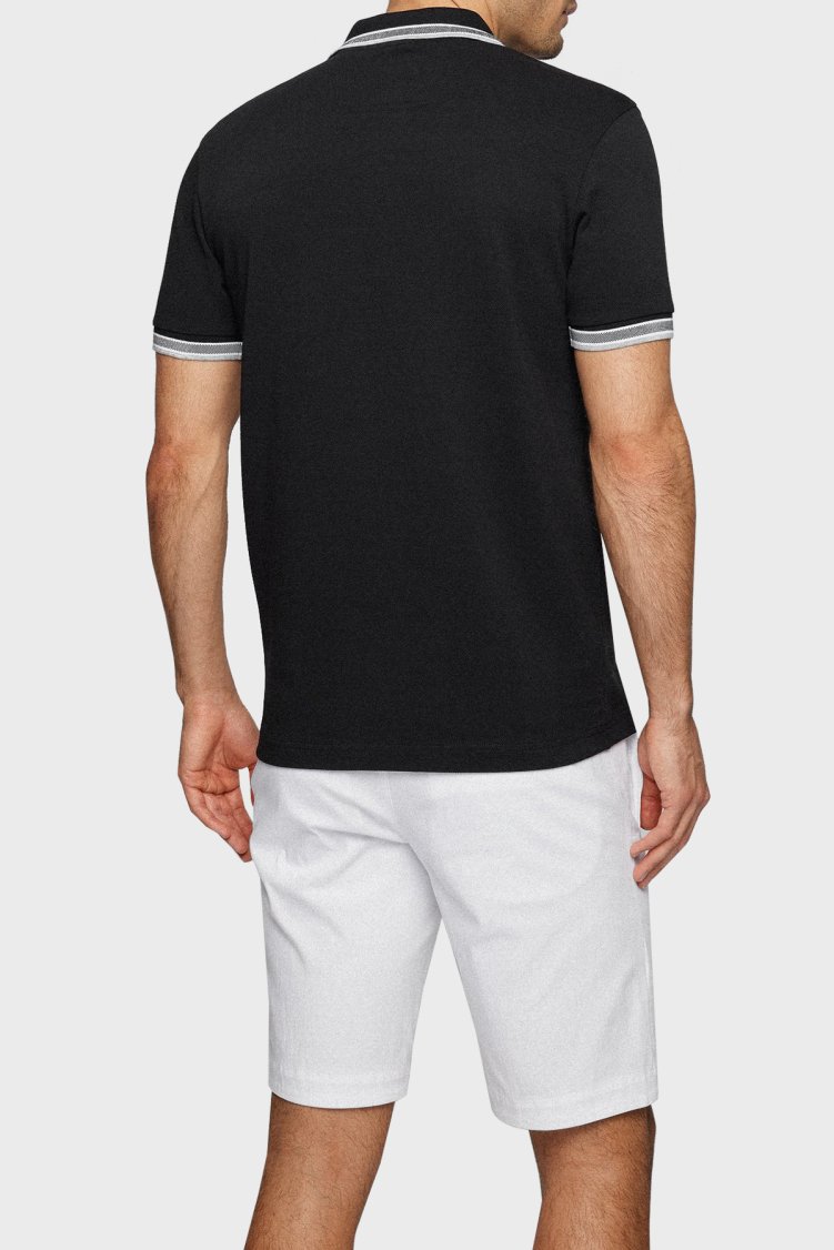 Boss Pamuklu Regular Fit Erkek Polo Yaka T Shirt 50469055 001 SİYAH - Boss (1)