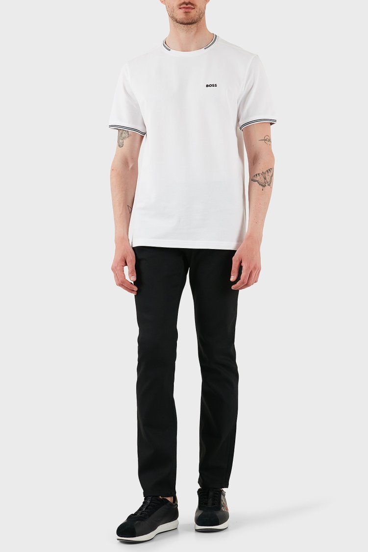 Boss Slim Fit Normal Bel Dar Paça Jeans Erkek Kot Pantolon 50542723 003 SİYAH - Boss (1)