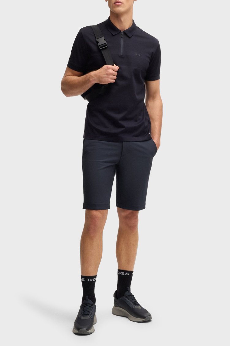 Boss Slim Fit Normal Bel Logolu Erkek Short 50540337 402 LACİVERT - Boss (1)
