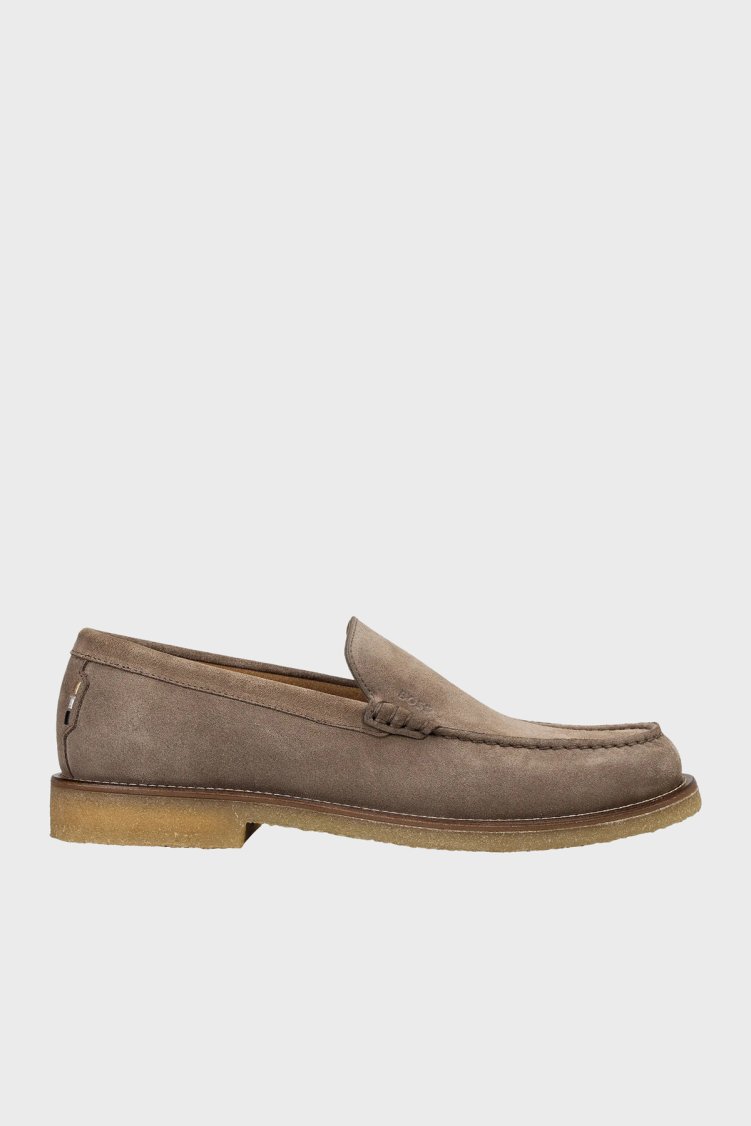 Boss Süet Loafer Erkek Ayakkabı 50568752 260 Bej - Boss