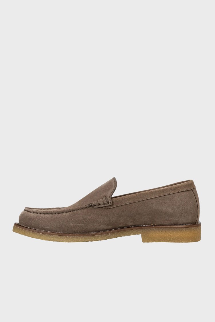 Boss Süet Loafer Erkek Ayakkabı 50568752 260 Bej - Boss (1)