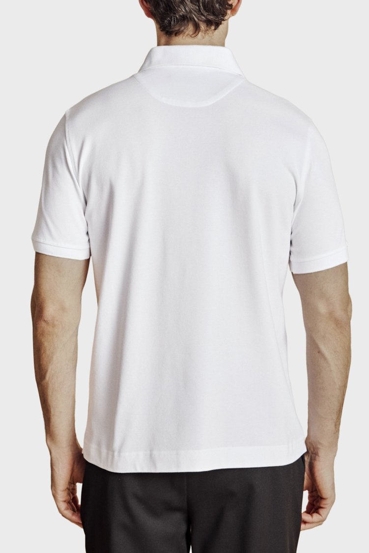 Brooks Brothers Pamuklu Regular Fit Düğmeli Erkek Polo Yaka T Shirt BBSS26MTS001100 BEYAZ - Brooks Brothers (1)