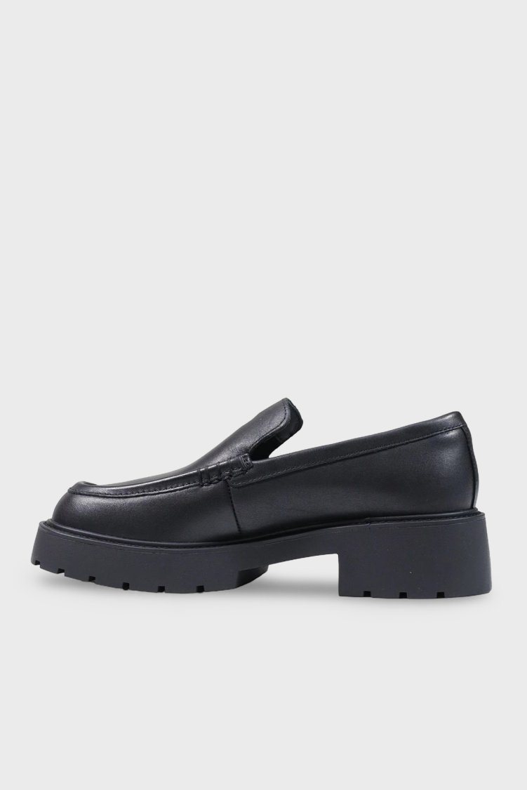 Calvin Klein % 100 Deri Logolu Makosen HW0HW030440GJ Kadın Ayakkabı HW0HW03044 0GJ SİYAH - Calvin Klein (1)