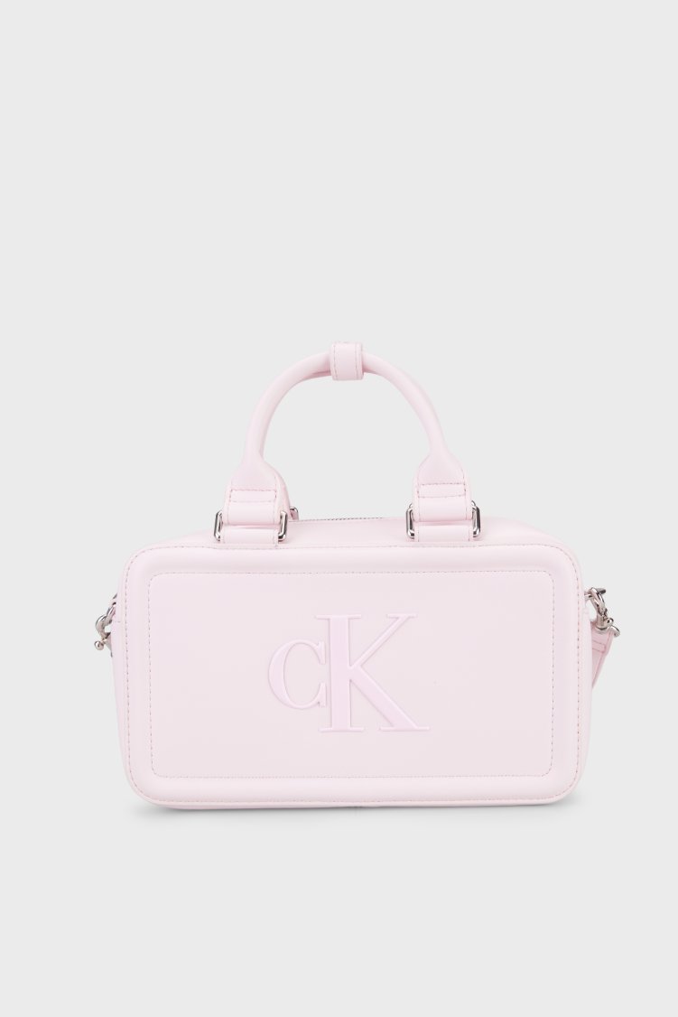 Calvin Klein Bold Monogram Sabit Askılı LV04F3411G8Z6 Kadın Çanta LV04F3411G 8Z6 PEMBE - Calvin Klein