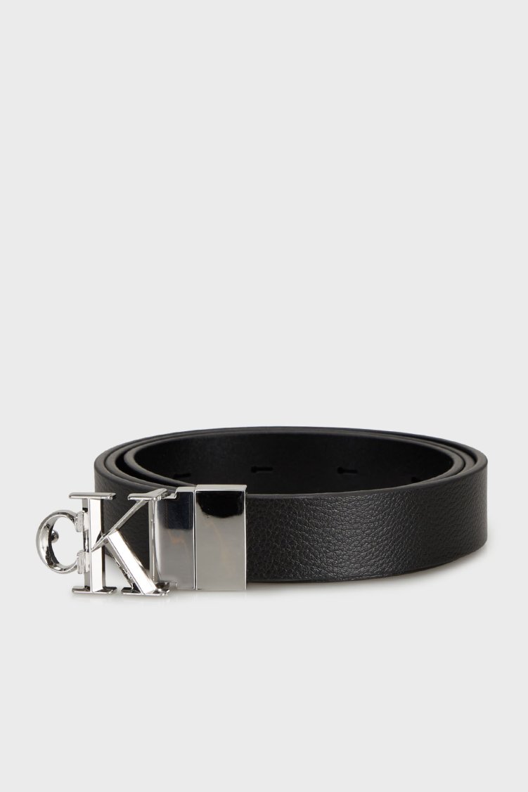 Calvin Klein Deri Çift Taraflı LV04F7044GUB1 Bayan Kemer LV04F7044G UB1 SİYAH - Calvin Klein