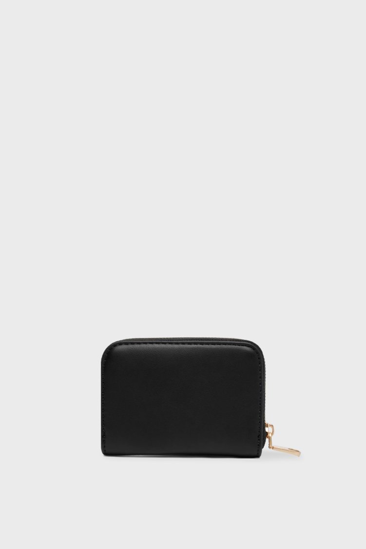 Calvin Klein Deri Logolu LV04F1154GUB1 Bayan Cüzdan LV04F1154G UB1 SİYAH - Calvin Klein (1)