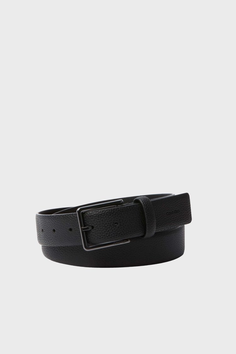 Calvin Klein Hakiki Deri LV04D7065GWCA Erkek Kemer LV04D7065G WCA SİYAH - Calvin Klein